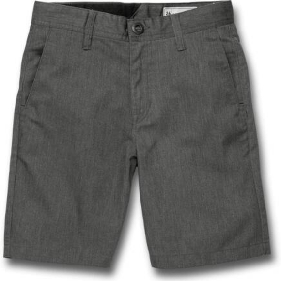 NWT Volcom Frickin Chino Shorts Charcoal Grey - Picture 1 of 13